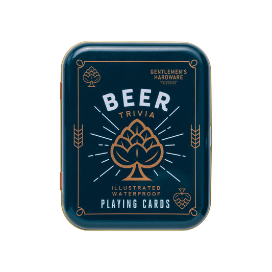 Waterproof playing cards Beer trivia
