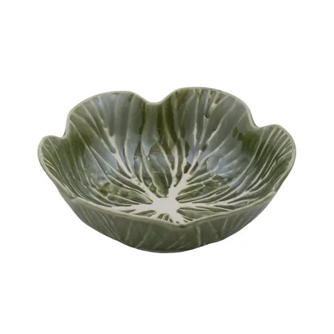 Cabbage Ceramic Bowl.
Green