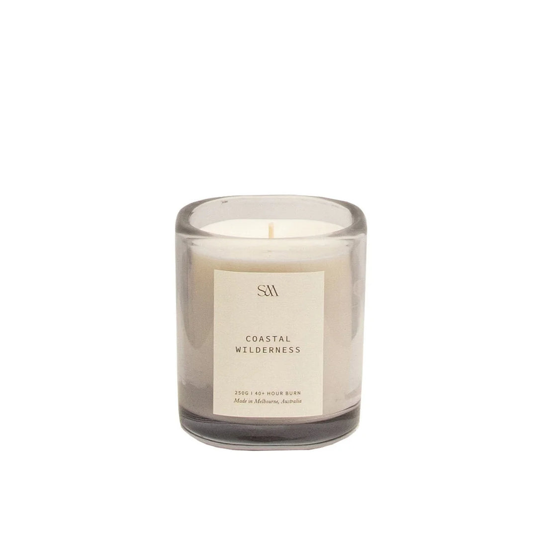 scented soy and coconut candle - Coastal wilderness