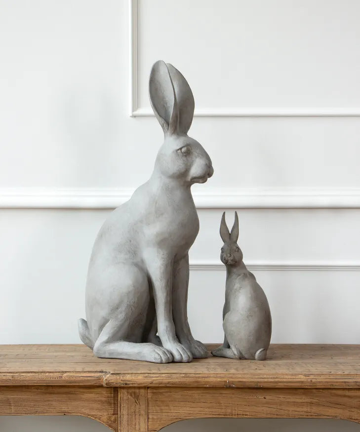 Harold The Hare Turning - Grey