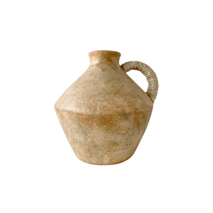 Terracotta Short Jug/Vase