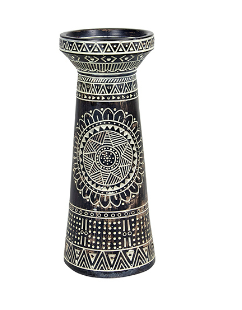 Black/White Etched Pillar small