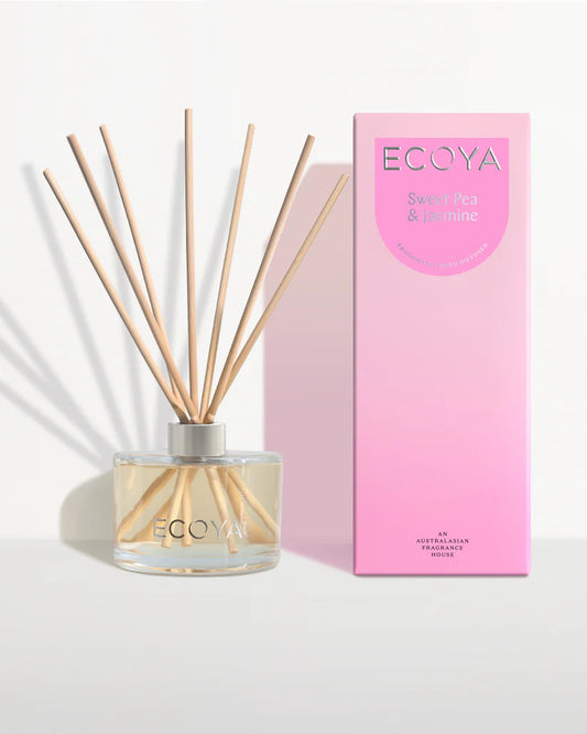 Sweet Pea & Jasmine Reed Diffuser Ecoya 200ml