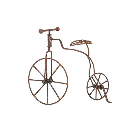 Iron bicycle decor