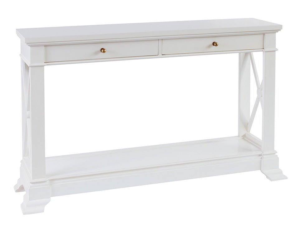 Oslo Hall table 2dw white