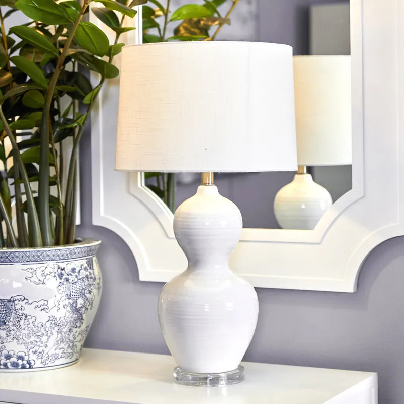 Cobalt Lamp & Shade - 2 Colours available