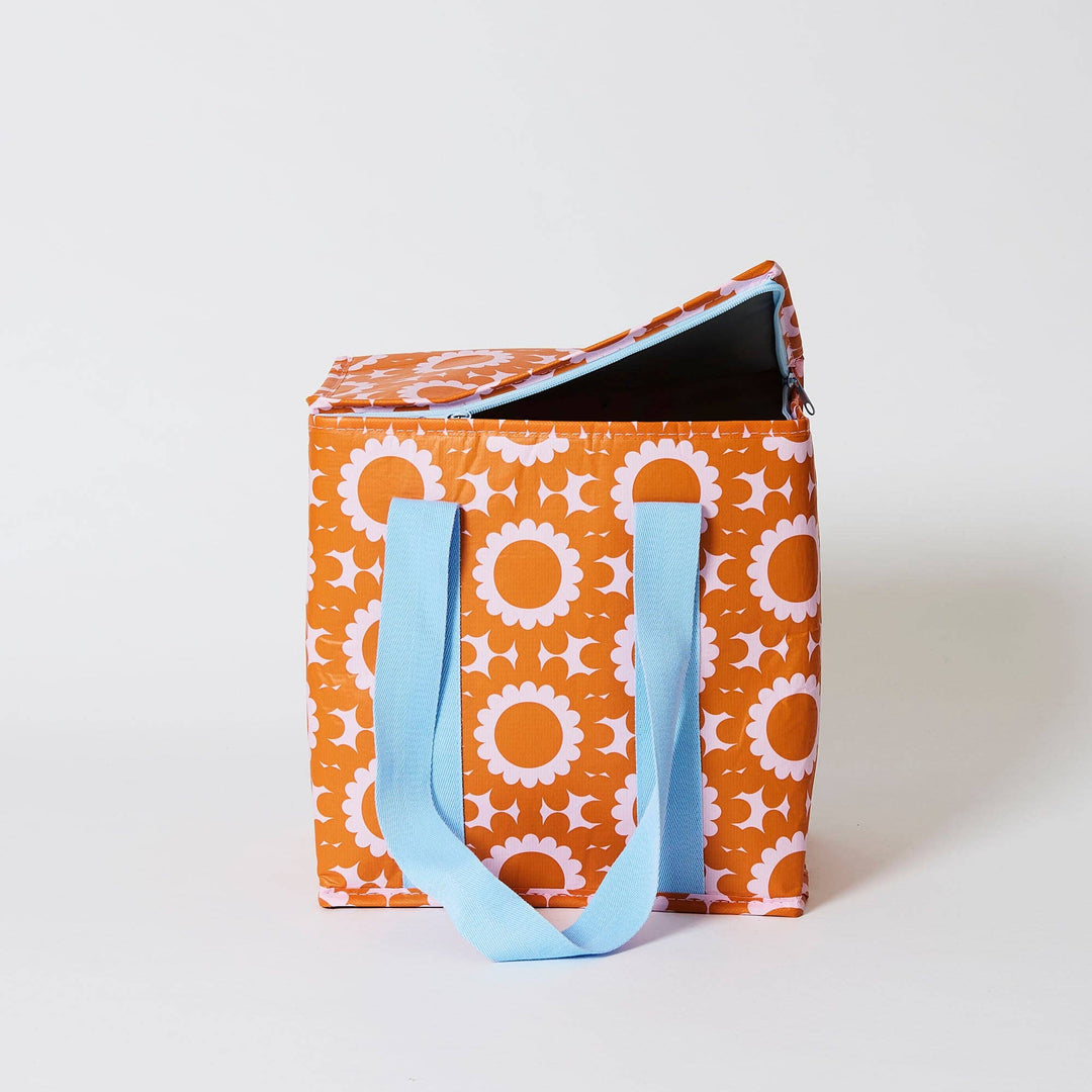 Geo Floral Medium Insulated Tote