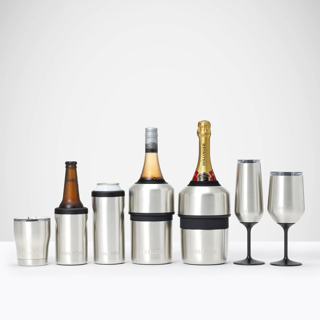 Huski Beer Cooler 2.0 - Brushed Stainless
