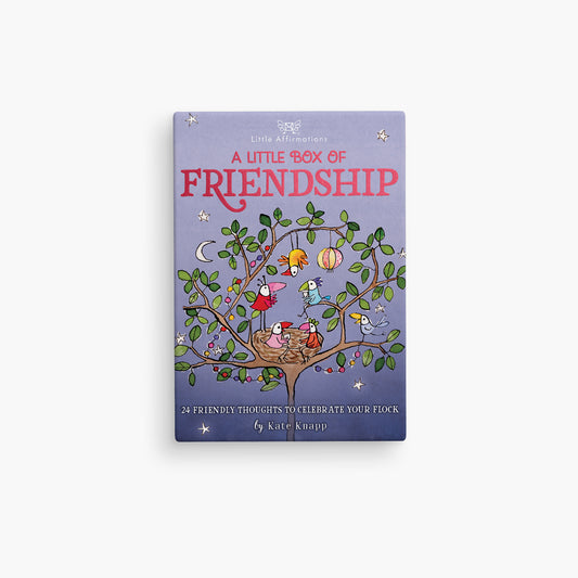 A Little Box of Friendship 24 affirmation cards + Stand