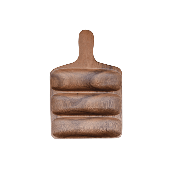 Acacia 3 Compartment Serving Tray