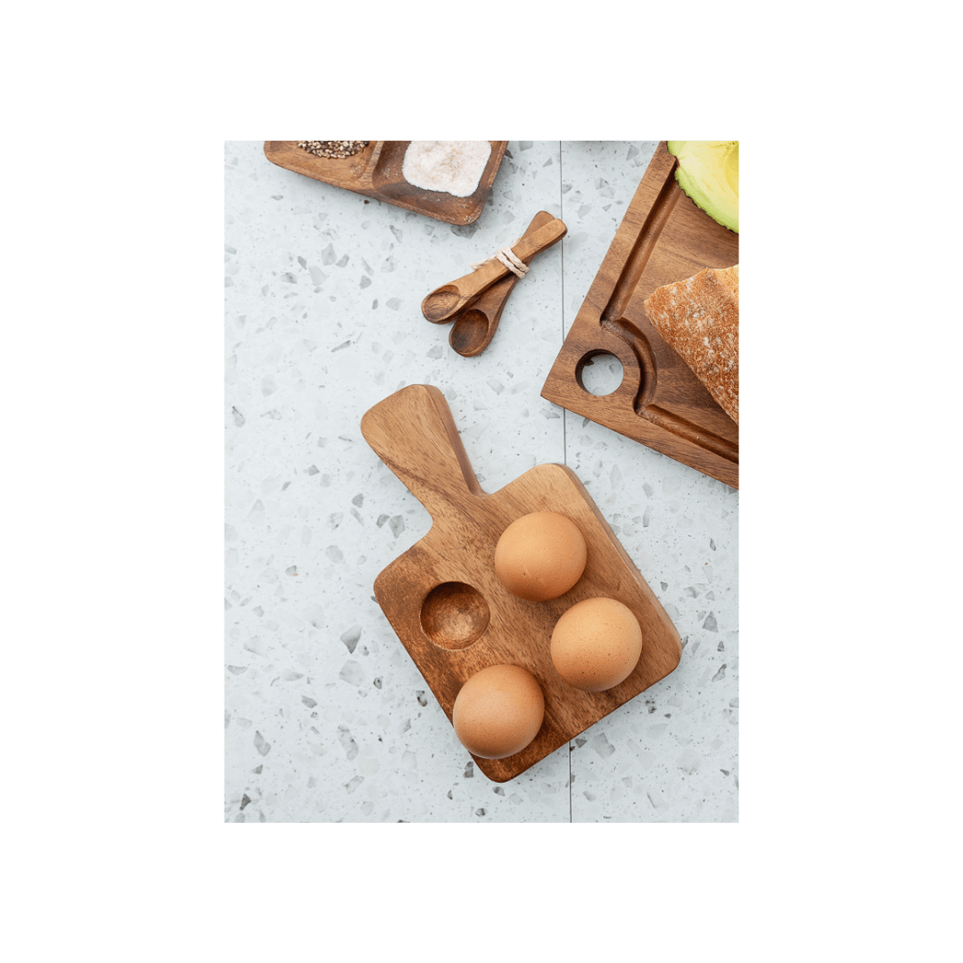 Acacia 4 Egg Holder