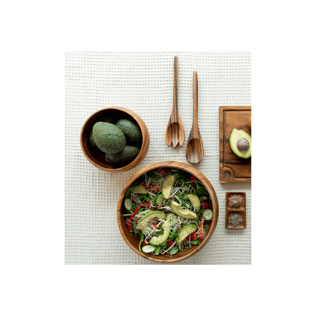 Acacia Thin Fork & Spoon Sets