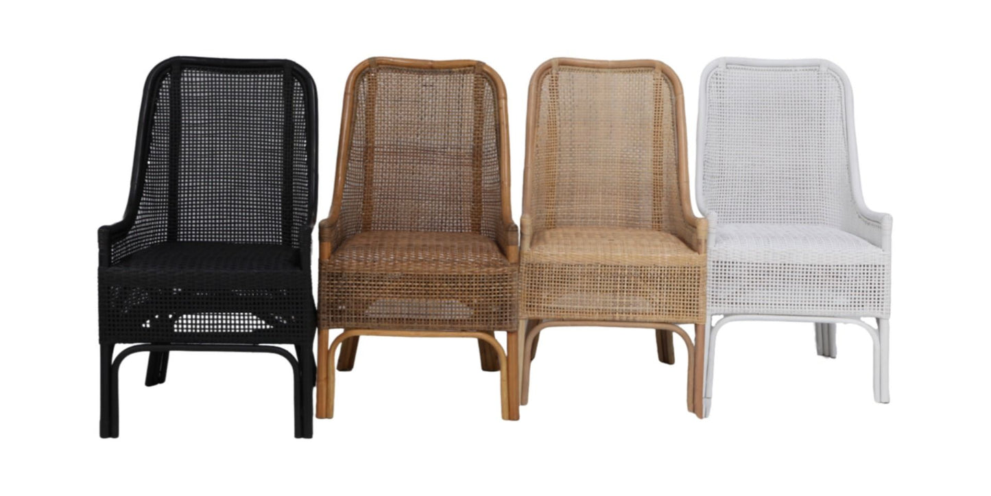 Hamptons Rattan Chair - Various finishes available