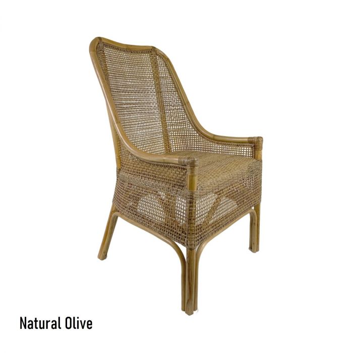 Hamptons Rattan Chair - Various finishes available