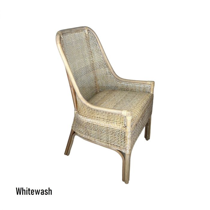 Hamptons Rattan Chair - Various finishes available