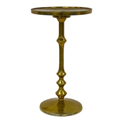 Antique Brass Side Table