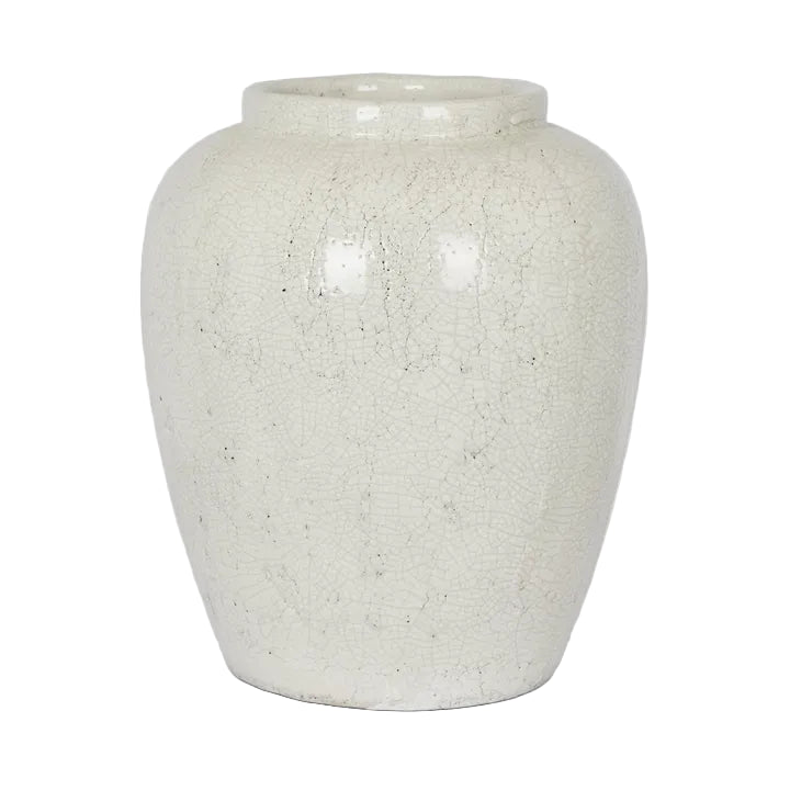 Astra Urn Tall White terracotta