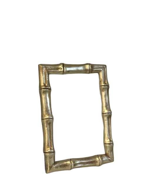 Bamboo Chunky Gold Frame 5x7