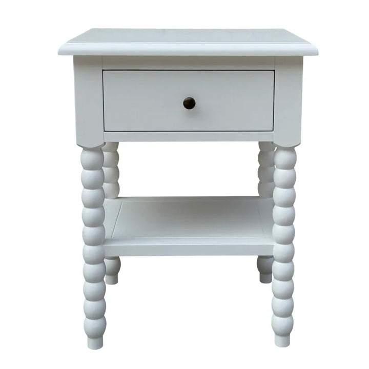 Bobbin Bedside - White - Small