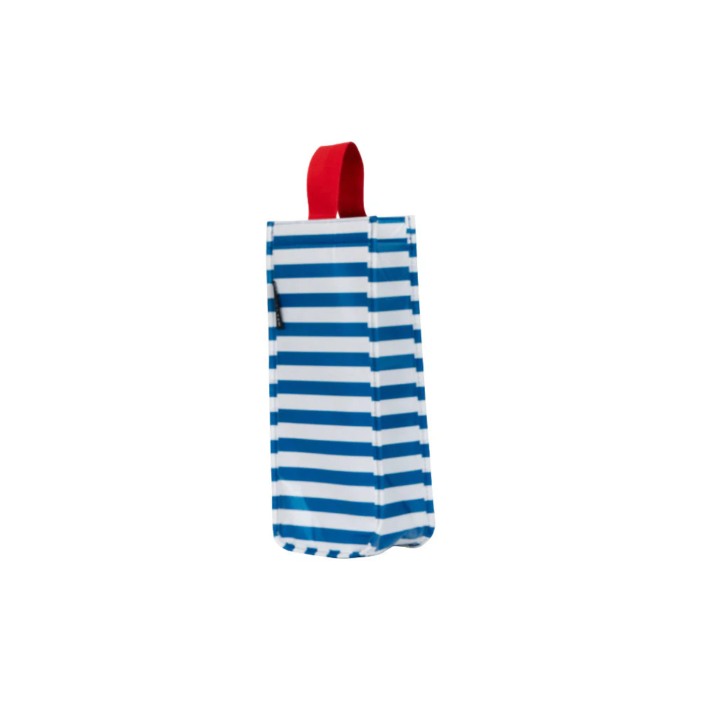 Breton Stripe Wine Bag