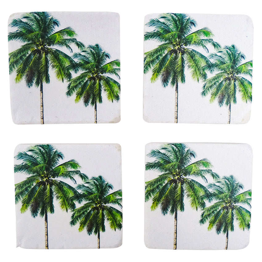 Calypso Palms Coasters Set 4