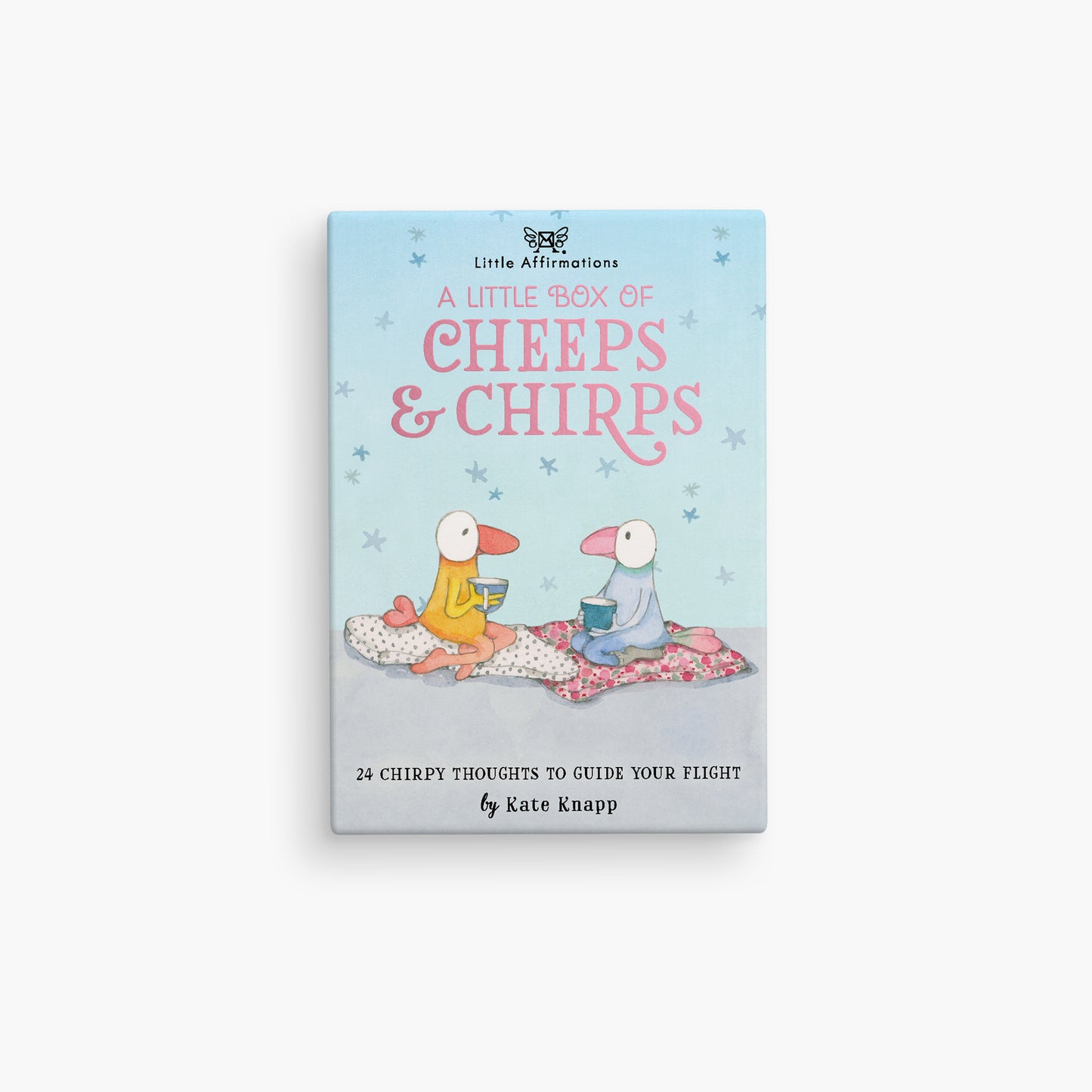 Cheeps & Chirps 24 affirmation cards + Stand