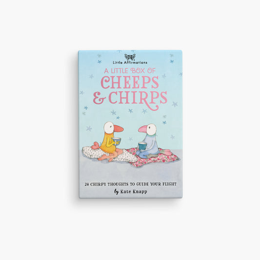 Cheeps & Chirps 24 affirmation cards + Stand