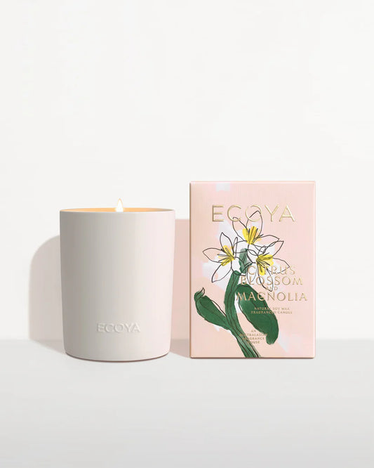 Citrus Blossom & Magnolia Ceramic Candle