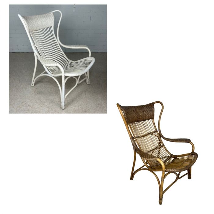 Verandah Living Chair - White or Antique Brown