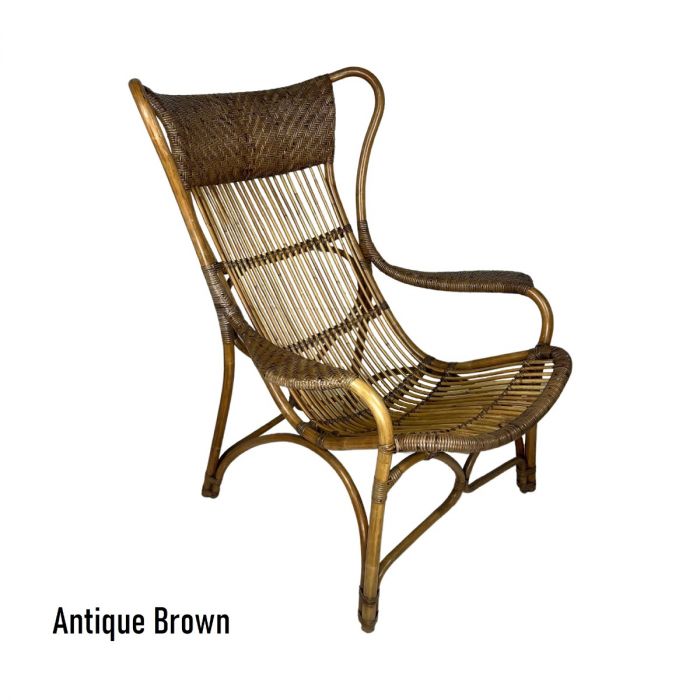 Verandah Living Chair - White or Antique Brown