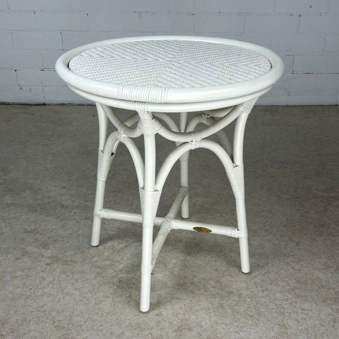 Verandah Side Table - White or Antique Brown