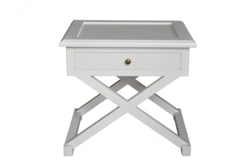 Levi Side Table - White