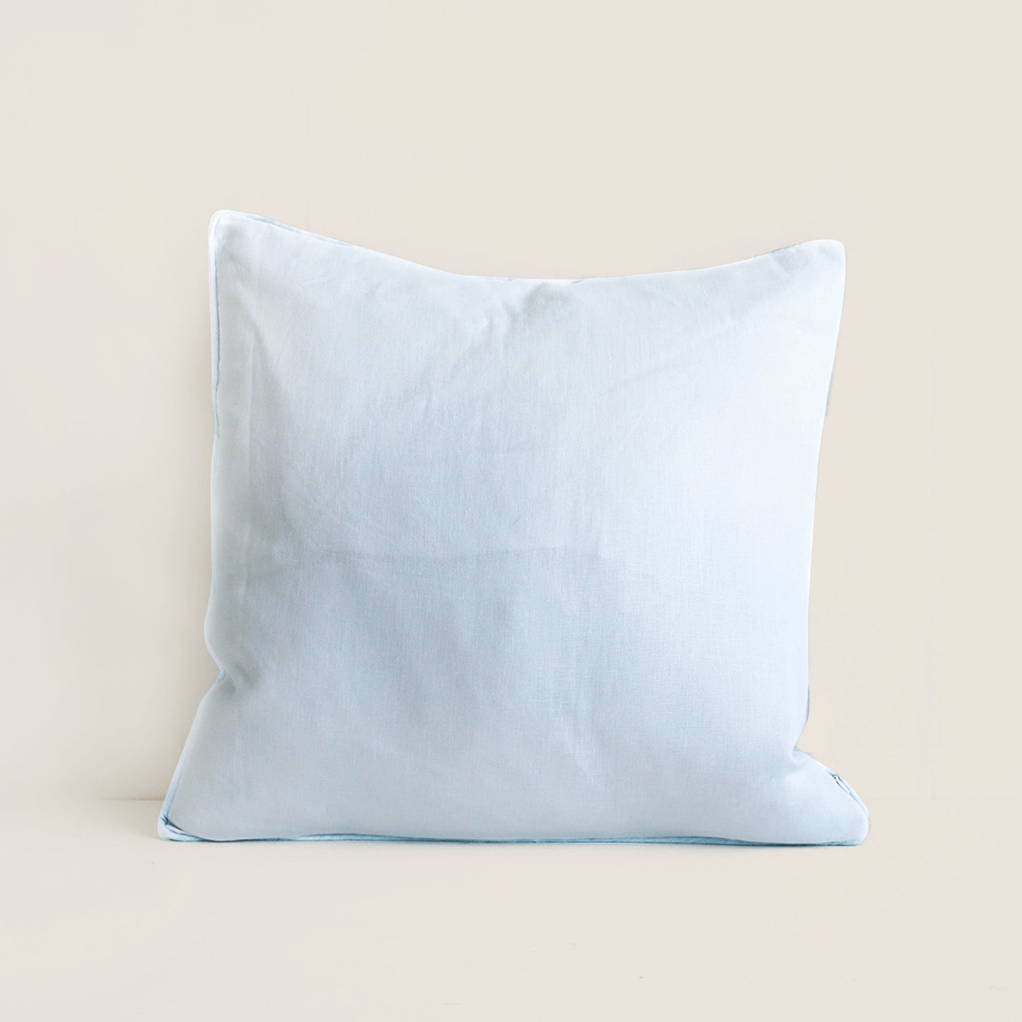 Cushion - Tristana Touch Aqua Blue - Feather Insert