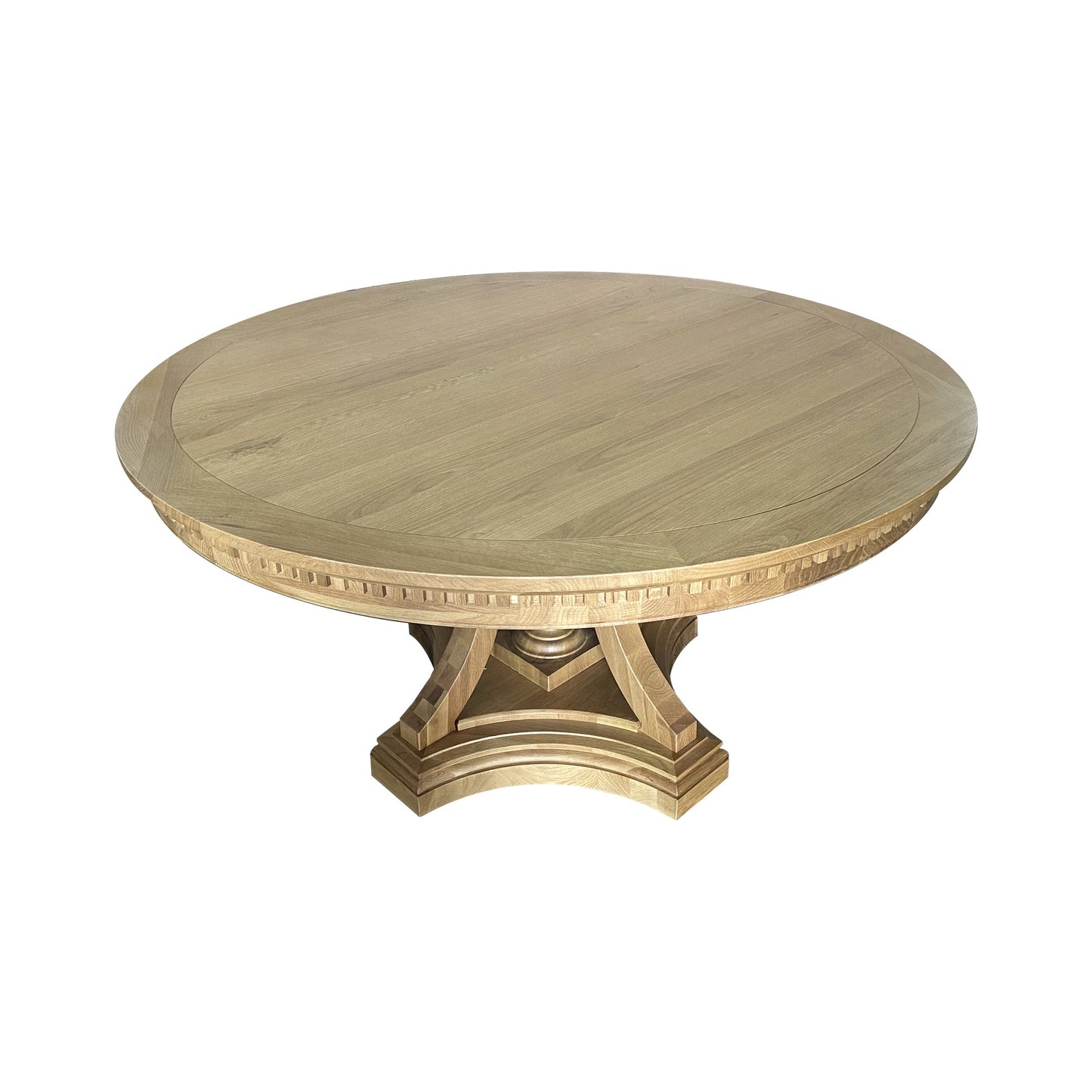 St. James Round Dining Table Natural Oak