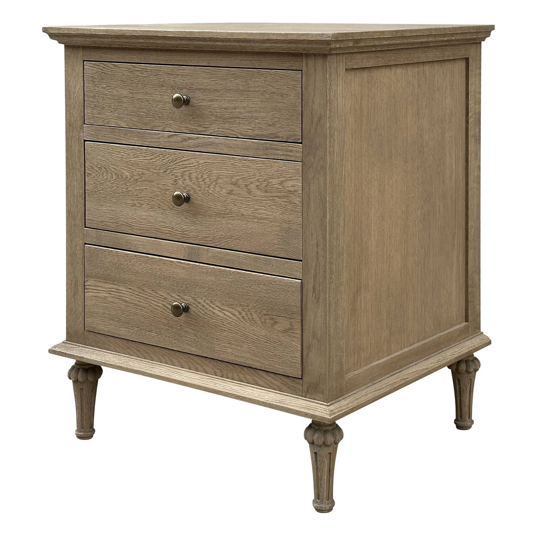 Emmerson Side Table - Medium - Weathered Oak