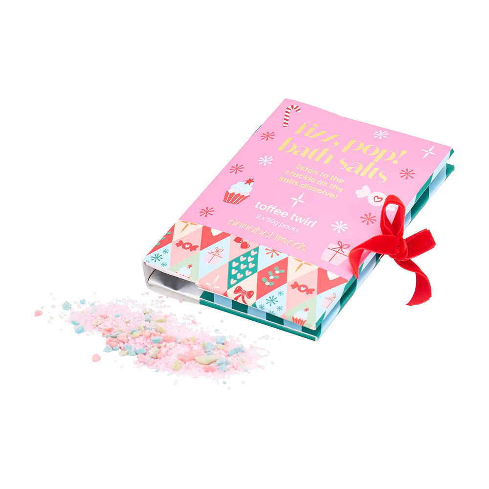 Fizz Pop Bath Salts - Festive - 2pc