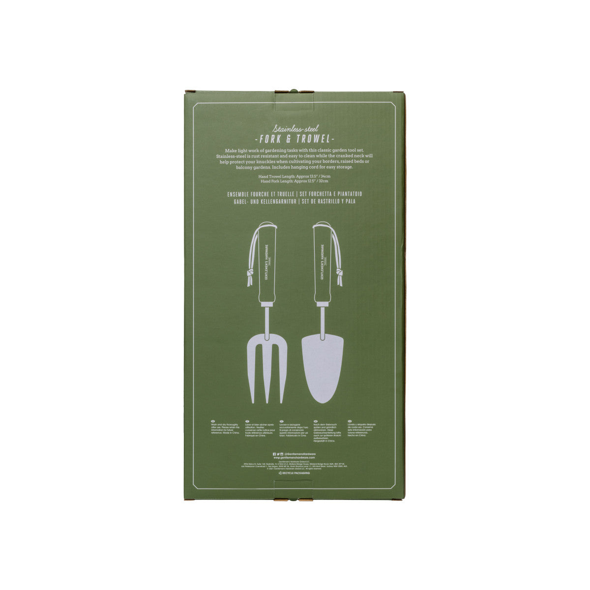 Fork And Trowel Set