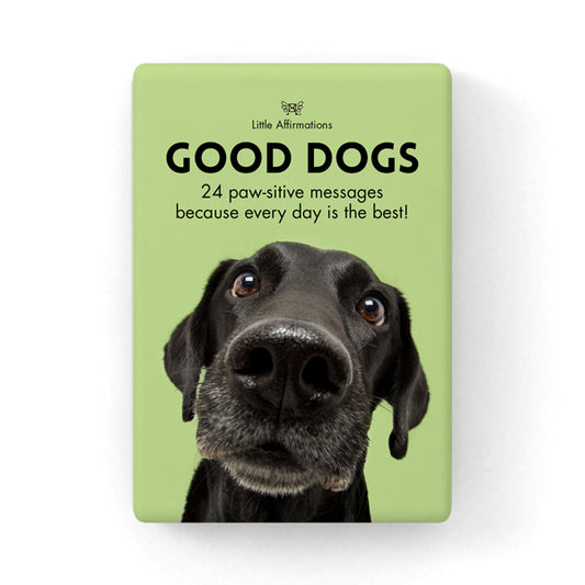 Good Dogs 24 affirmation cards + stand