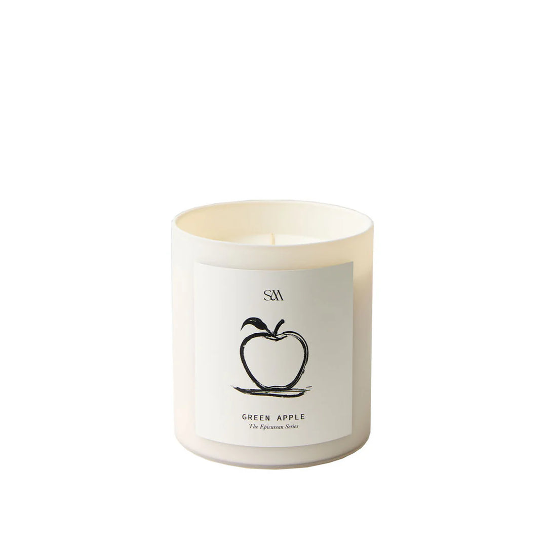 soy and coconut candle green apple