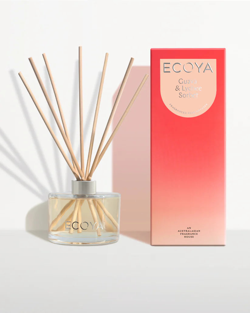 Guava & Lychee Sorbet Reed Diffuser Ecoya  200mL