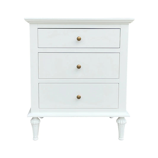 Emmerson Side Table - Medium - White