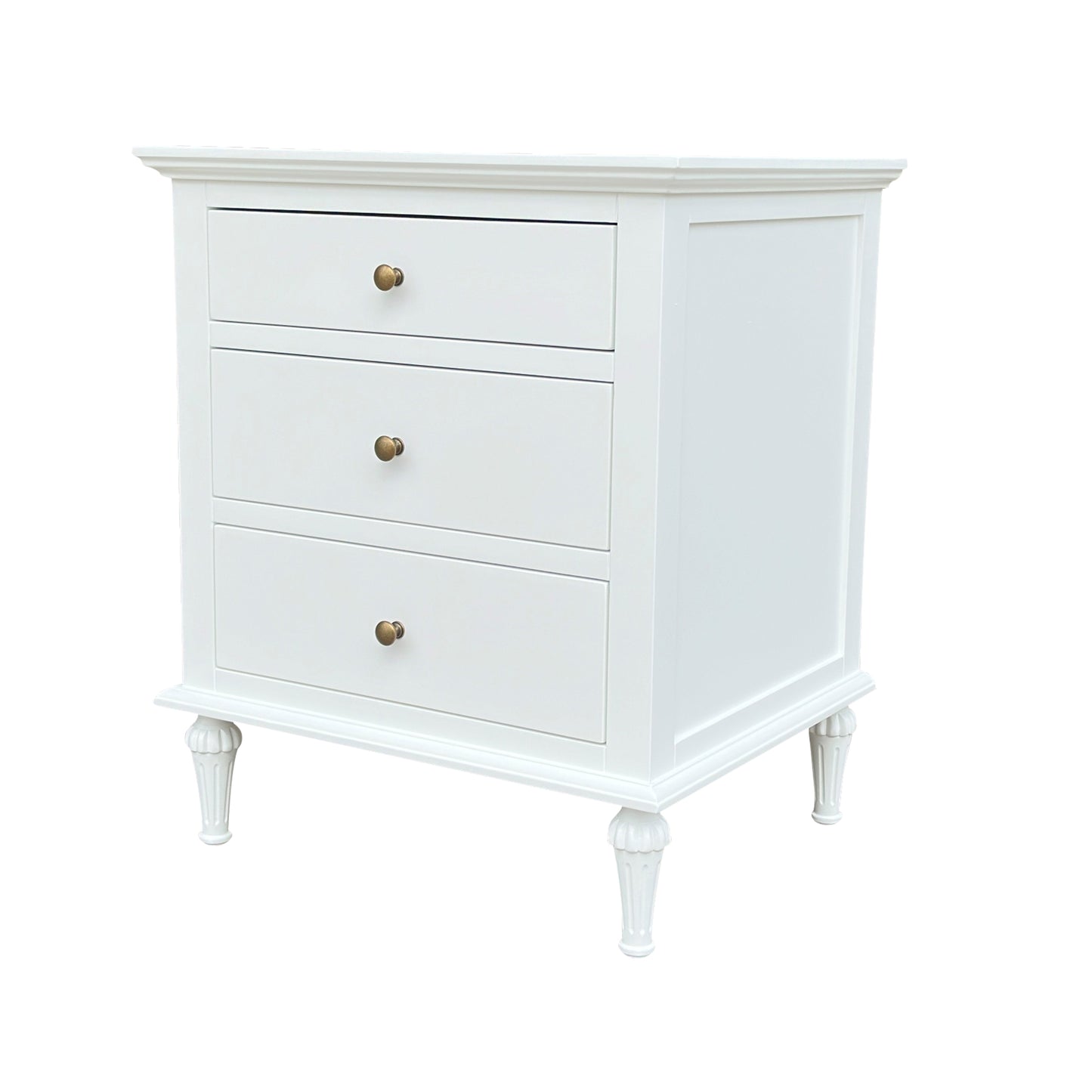 Emmerson Side Table - Medium - White