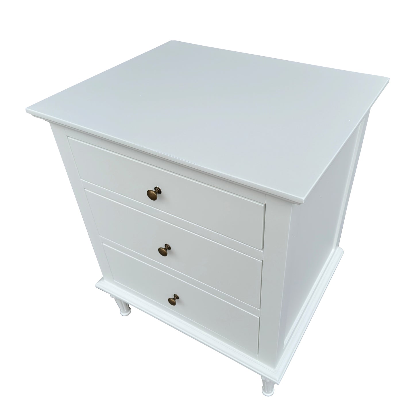 Emmerson Side Table - Medium - White