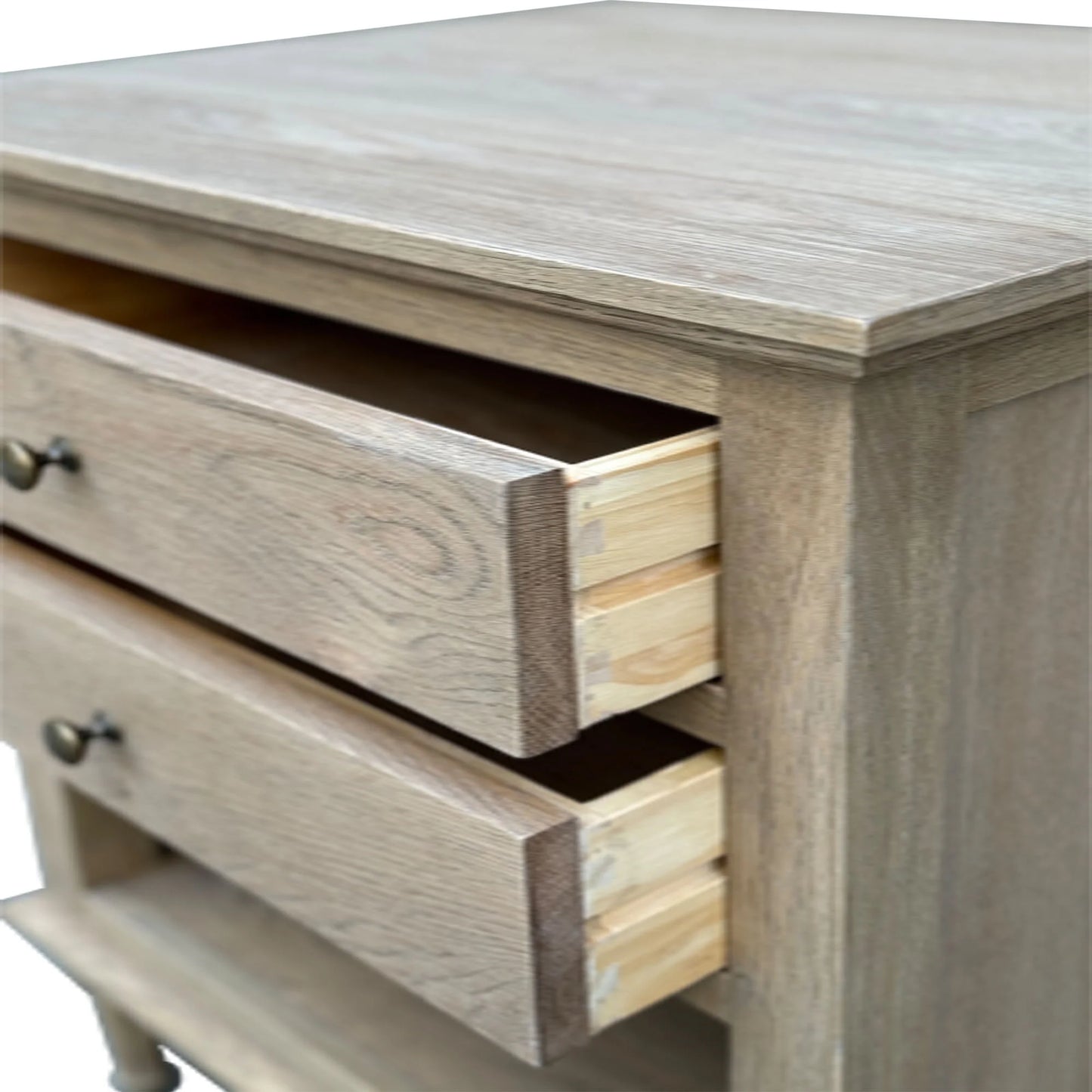 Emmerson - Two Drawer - Weathered Oak