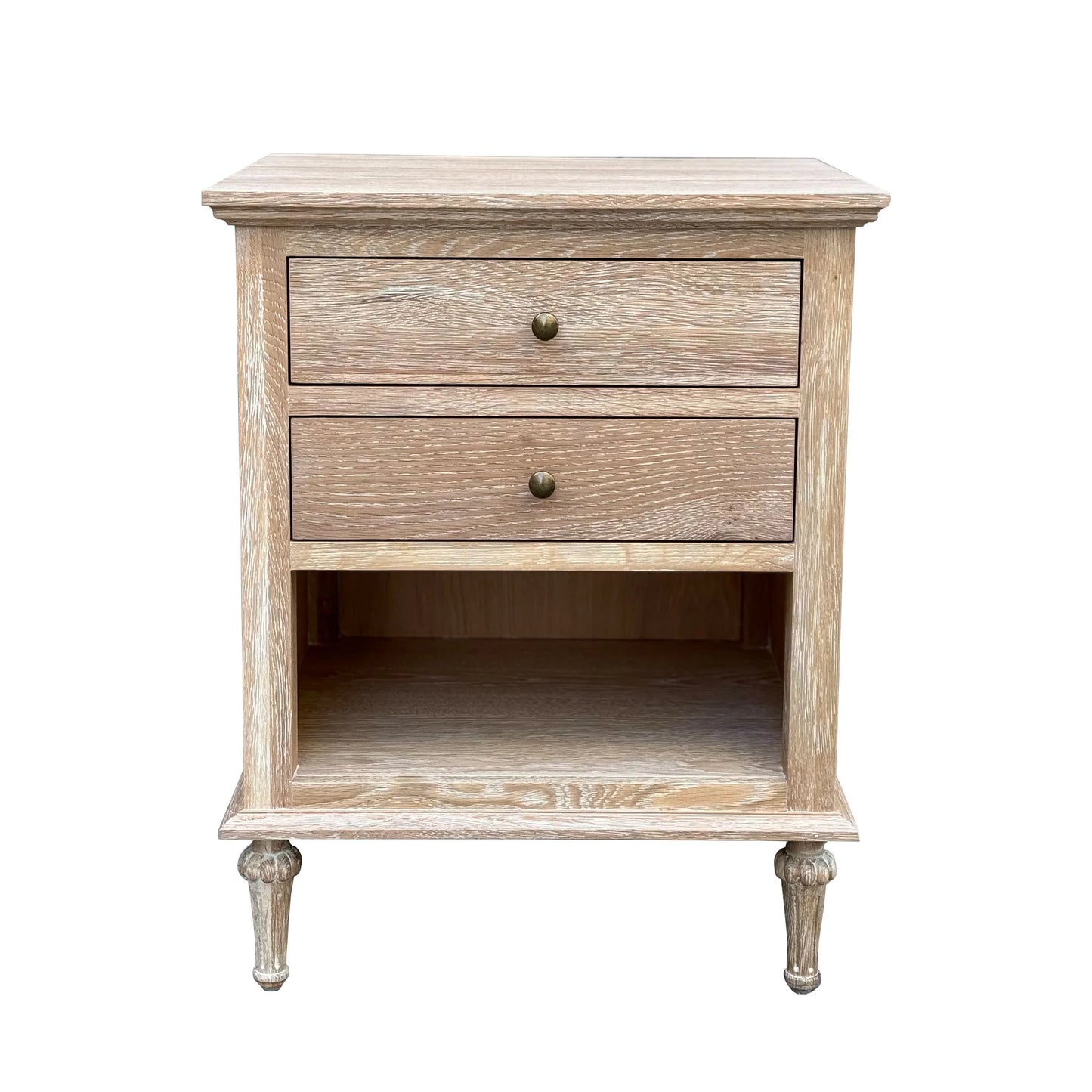 Emmerson - Two Drawer - Whitewashed Oak