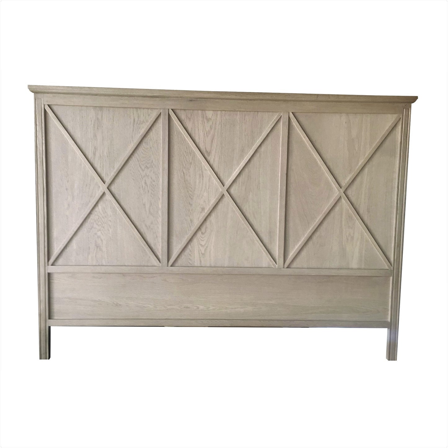 Cleveland Headboard - King - Weathered Oak