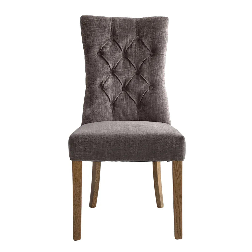 Hamptons Buttoned Dining Chair - Various Colours Available