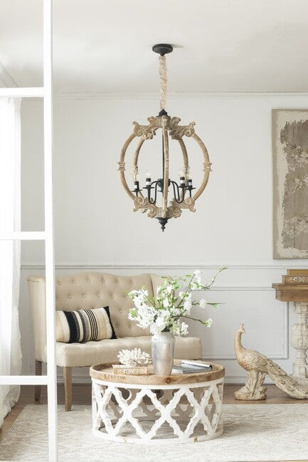 Hamptons Lattice Coffee Table