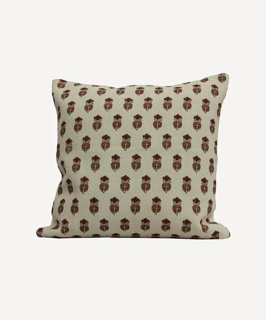 Harlequin Flower Print Cushion