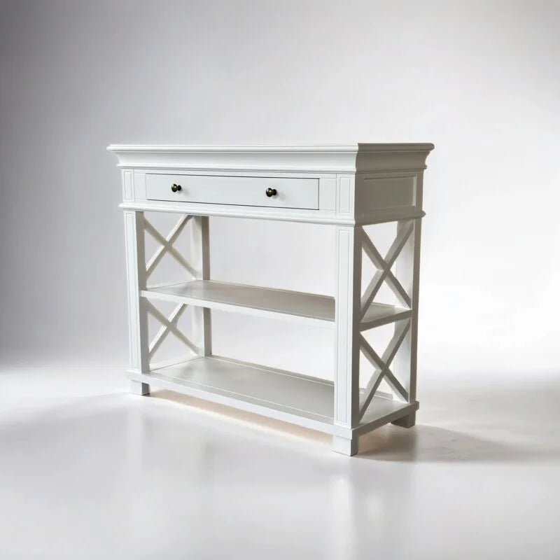 Heston White Console - Small